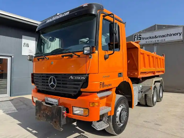 Camion porteur + benne (14 m³) Mercedes ACTROS 3340 K3900